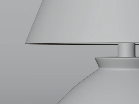 Japandi lamp set 3D Model