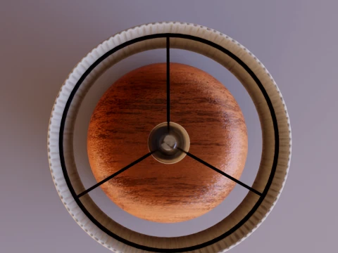 Japandi lamp set 3D Model