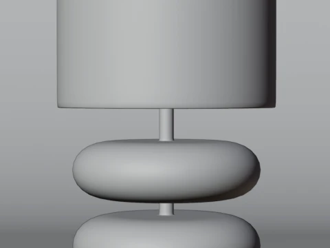 Japandi lamp set 3D Model