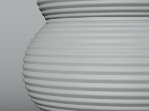 Japandi lamp set 3D Model