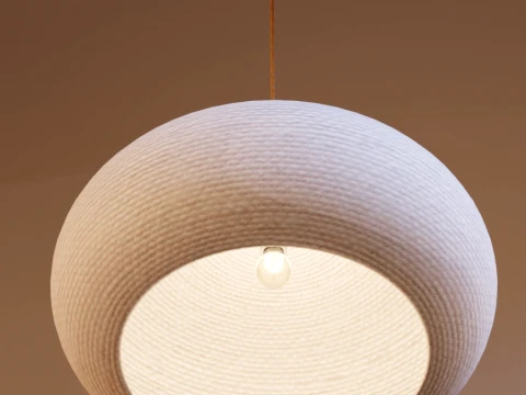 Japandi lamp set 3D Model