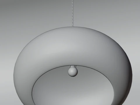 Japandi lamp set 3D Model