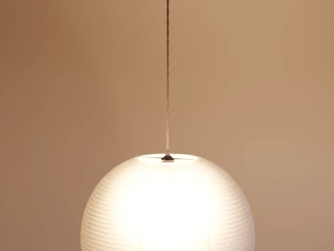 Japandi lamp set 3D Model