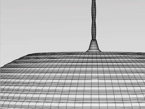Japandi lamp set 3D Model