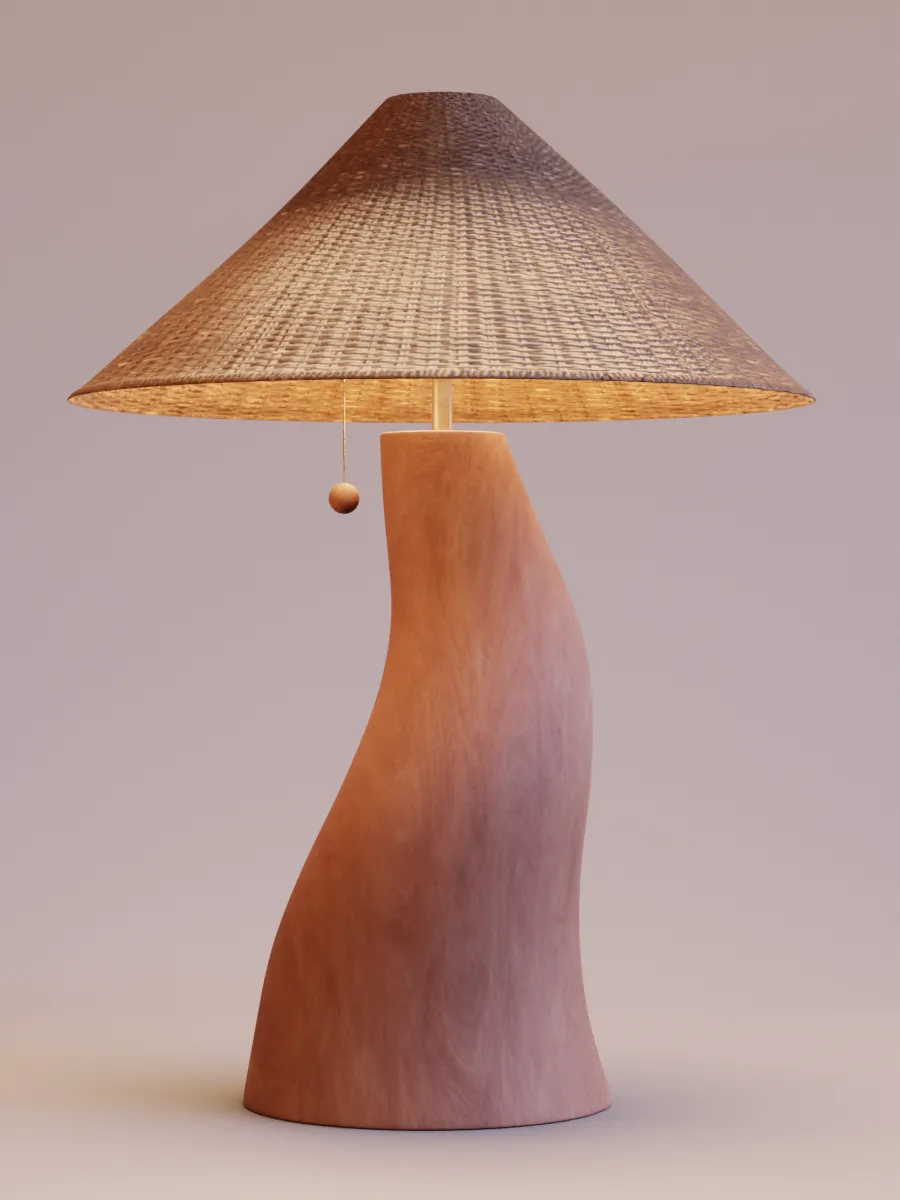 Seyla table lamp 3D Model .c4d .max .obj .3ds .fbx .stl .blend 
