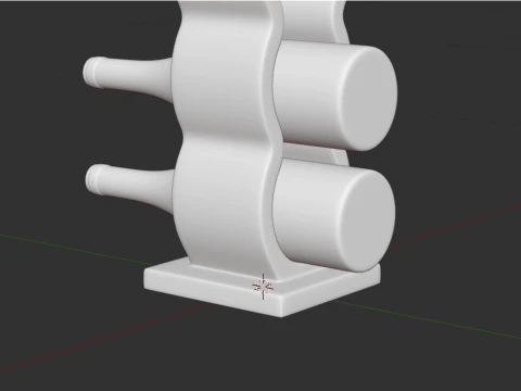 Wine holder 3D Model