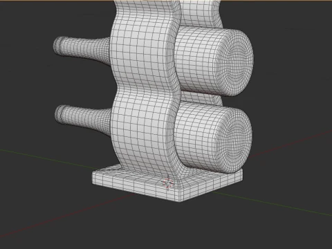 Wine holder 3D Model