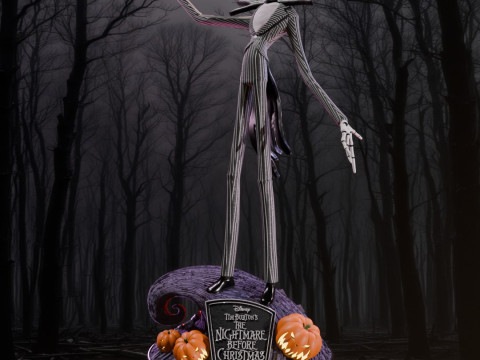 JACK SKELLINGTON - NIGHTMARE BEFORE CHRISTMAS 45CM Modelo de impresión 3D