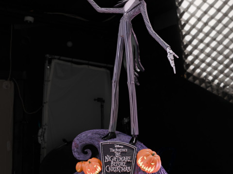 JACK SKELLINGTON - NIGHTMARE BEFORE CHRISTMAS 45CM Modello di stampa 3D