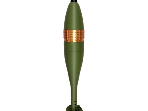 120mm mortar mine Modelo de Impressão 3D