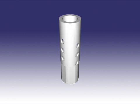 120mm mortar mine 3Dプリントモデル