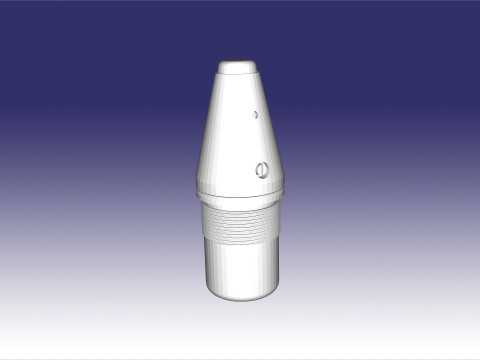 120mm mortar mine 3Dプリントモデル