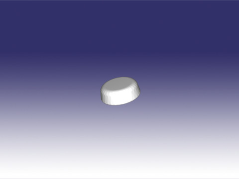 120mm mortar mine 3Dプリントモデル