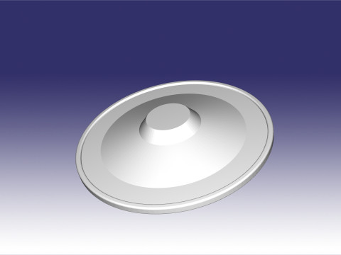 MON-100 mine 3Dプリントモデル