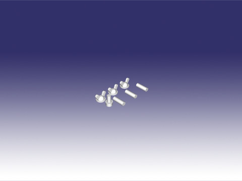 MON-100 mine 3Dプリントモデル