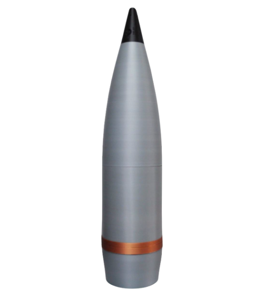 ARTILLERY SHELL 155 mm 3D प्रिंट मॉडल .c4d .max .obj .3ds .fbx .stl .blend 