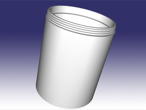 ARTILLERY SHELL 155 mm 3D प्रिंट मॉडल