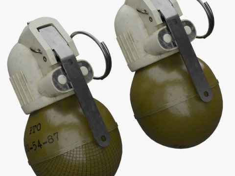 RGO RGN hand grenades 3D Print Model
