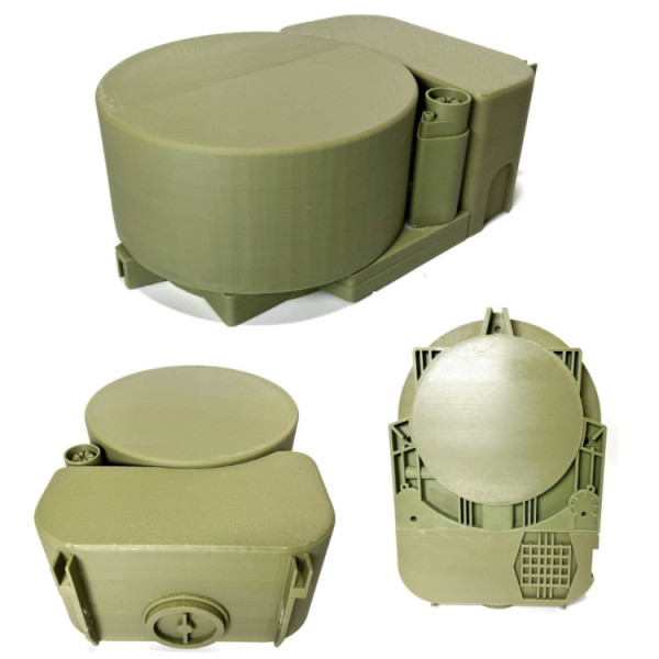 HPD2A2 Anti-Tank Mine 3Dプリントモデル .c4d .max .obj .3ds .fbx .stl .blend 
