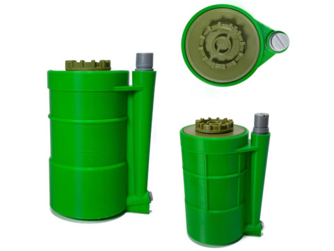 POB anti-personnel mine Modèles 3D en vedette