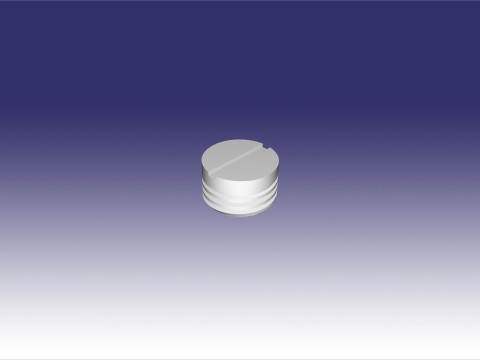 POB anti-personnel mine 3D 프린트 모델