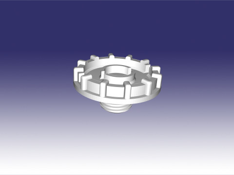 POB anti-personnel mine 3D 프린트 모델
