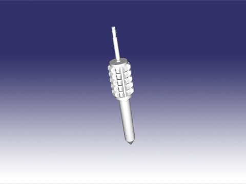 POM 3-2 model of anti-personnel mine 3Dプリントモデル