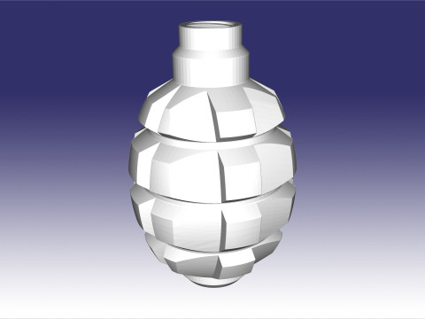 F-1 RGD-5 RGO RGN RG-42 3D प्रिंट मॉडल