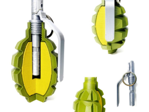 F-1 RGD-5 RGO RGN RG-42 sectional 3D-printmodel