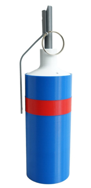 Light and sound irritant grenade Drofa-PM 3D Print Model .c4d .max .obj .3ds .fbx .stl .blend 