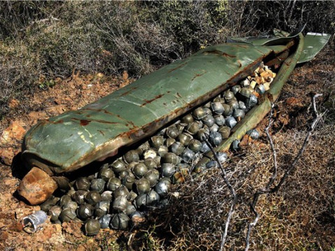 Fragmentation cluster munition SHOAB-05M 3D 프린트 모델
