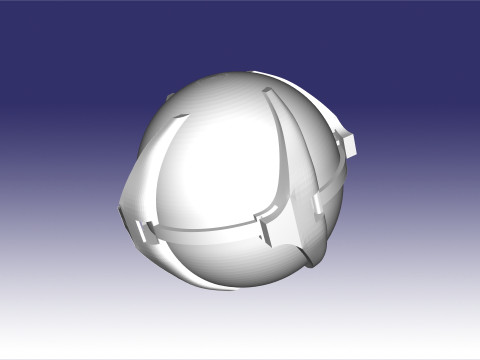 Fragmentation cluster munition SHOAB-05M 3D 프린트 모델