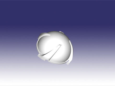 Fragmentation cluster munition SHOAB-05M 3D 프린트 모델