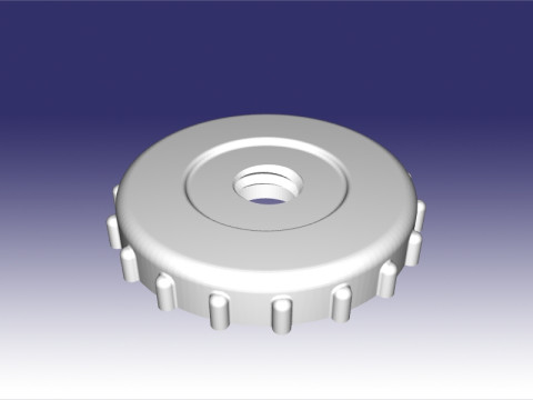 Valmara 69 or V-69 is an Italian bounding anti-personnel mine 3D 프린트 모델