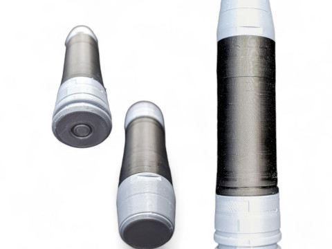 VOG-17 Fragmentation grenade launcher shot Modelo de Impressão 3D
