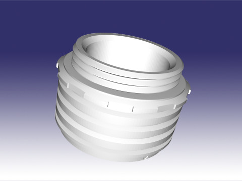 VOG-25 grenade launcher shot Modelo de Impressão 3D