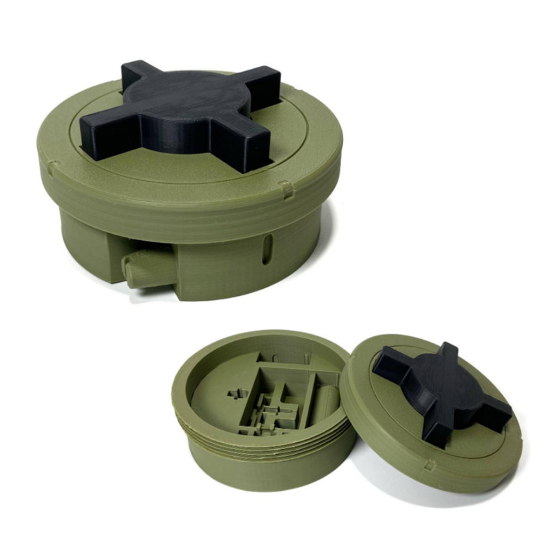 PMN-3 ANTI-PERSONNEL MINE 3D-printmodel .c4d .max .obj .3ds .fbx .stl .blend 