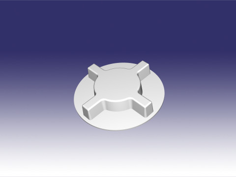 PMN-3 ANTI-PERSONNEL MINE 3D-printmodel