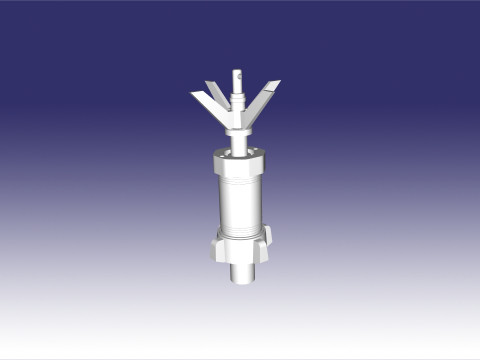 PROM-1 anti-personnel jumping fragmentation mine 3D Print Model