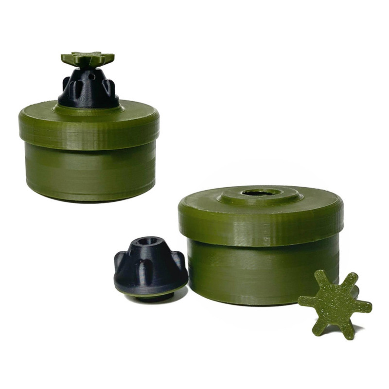 PMA-2 - Yugoslav anti-personnel explosive mine Modelo de Impressão 3D .c4d .max .obj .3ds .fbx .stl .blend 