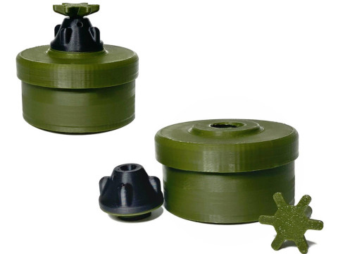 PMA-2 - Yugoslav anti-personnel explosive mine 3D Print Model