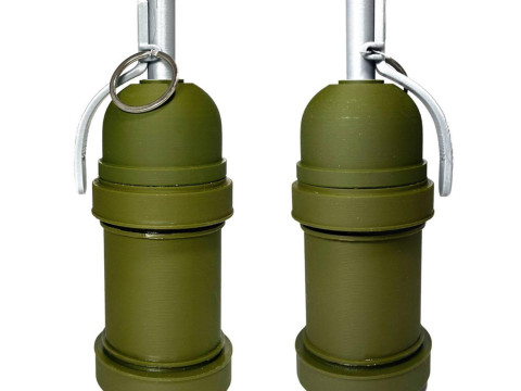 SG-2T flash-noise grenade Modelo de Impressão 3D