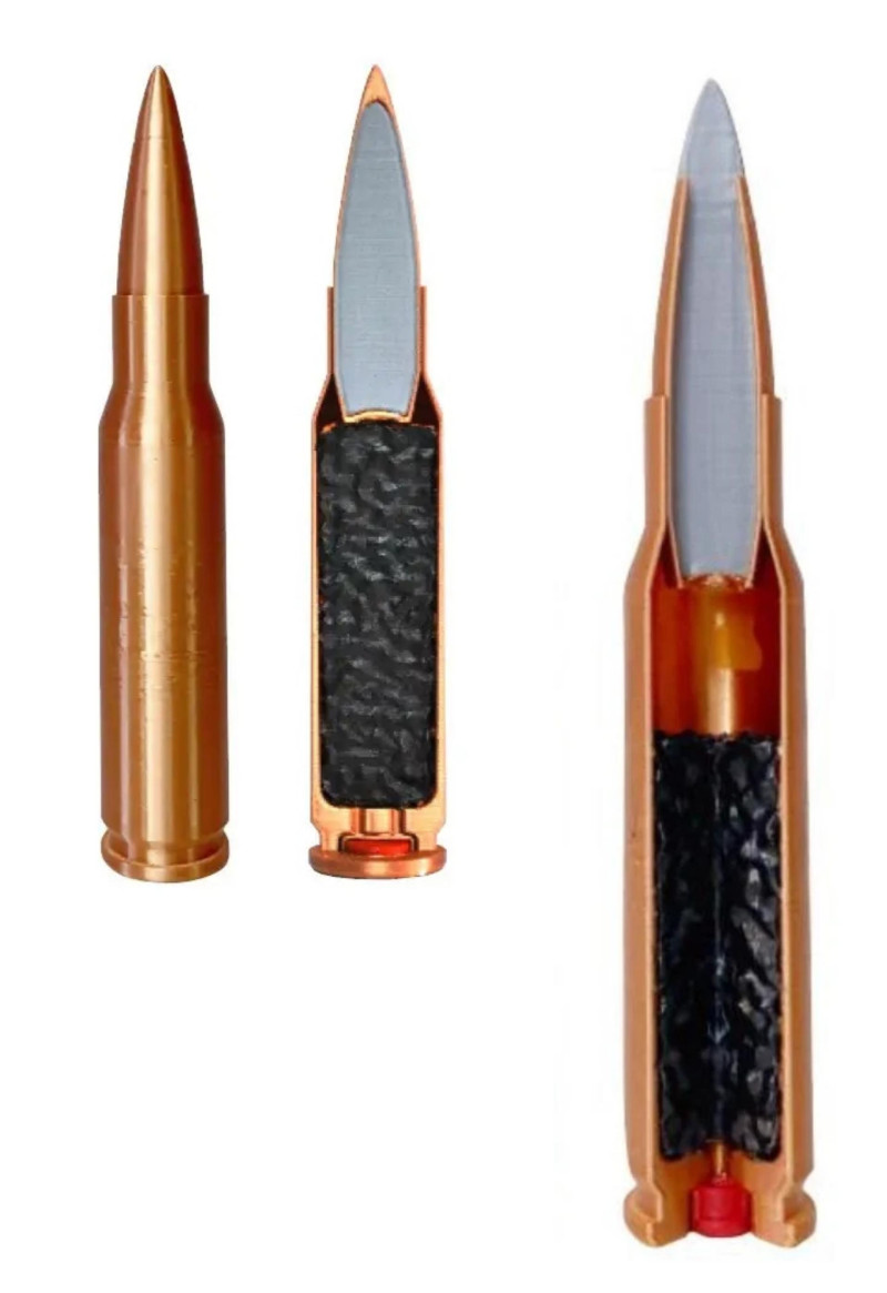 76251 NATO Cartridge Model do druku 3D .c4d .max .obj .3ds .fbx .stl .blend 
