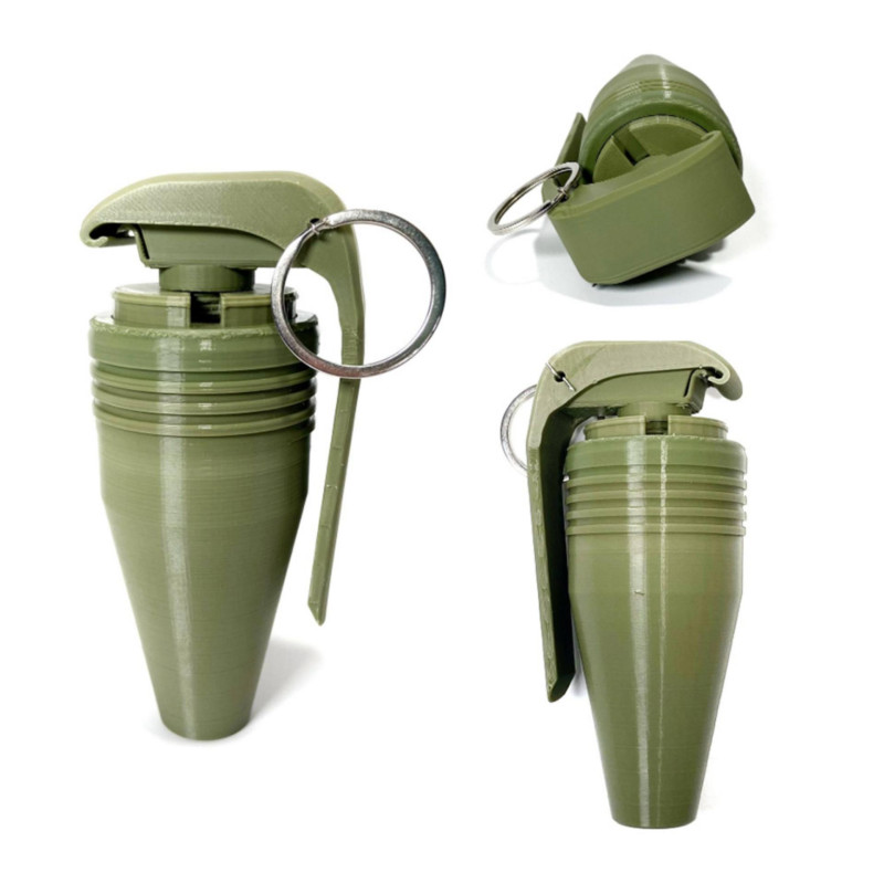 Model of the Finnish hand fragmentation grenade M-50 3D प्रिंट मॉडल .c4d .max .obj .3ds .fbx .stl .blend 
