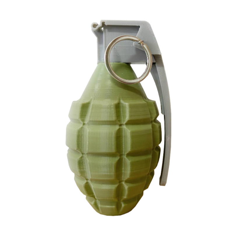 The Mk 2 is an American defensive hand grenade 3D प्रिंट मॉडल .c4d .max .obj .3ds .fbx .stl .blend 