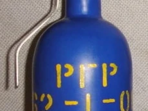 Hand grenade irritant RGR Modelo de Impressão 3D