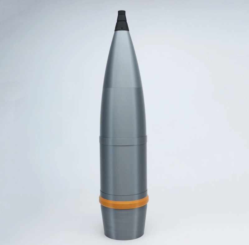 Model of the OF-25 152mm high-explosive artillery shell 3D-printmodel .c4d .max .obj .3ds .fbx .stl .blend 