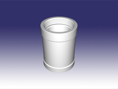 Model of the OF-25 152mm high-explosive artillery shell 3D-printmodel