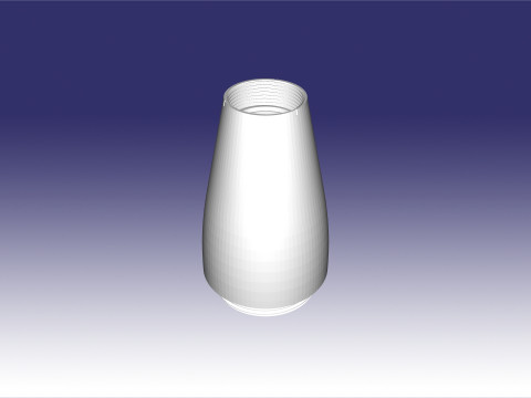 Model of the OF-25 152mm high-explosive artillery shell 3D-printmodel