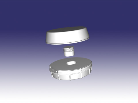 PMN-1 PMN-2 PMN-3 PMN-4 anti-personnel mines of pressure action Modelo de Impressão 3D